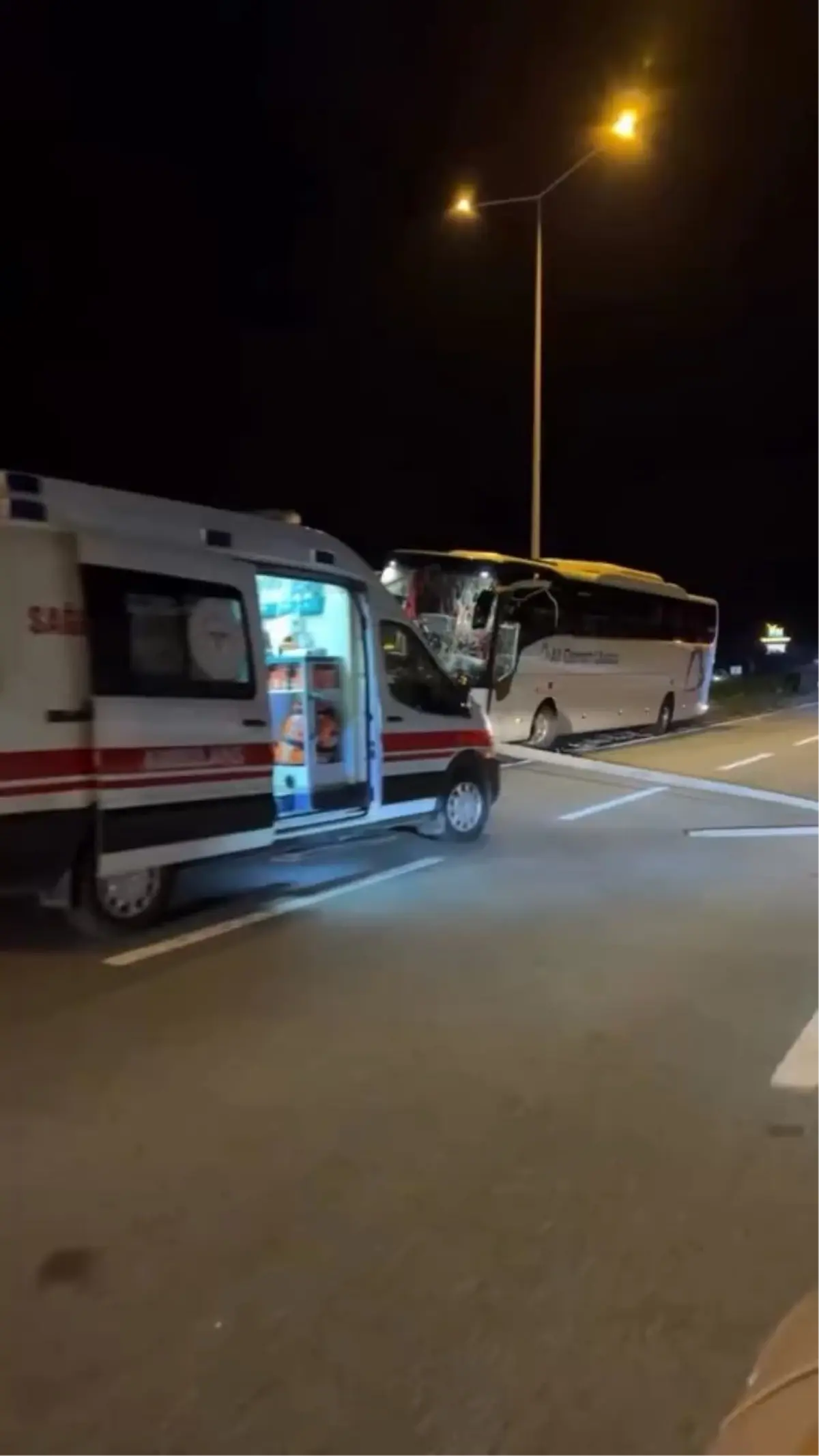 Rize’de Otobüs Kazası: Yaralı Yok